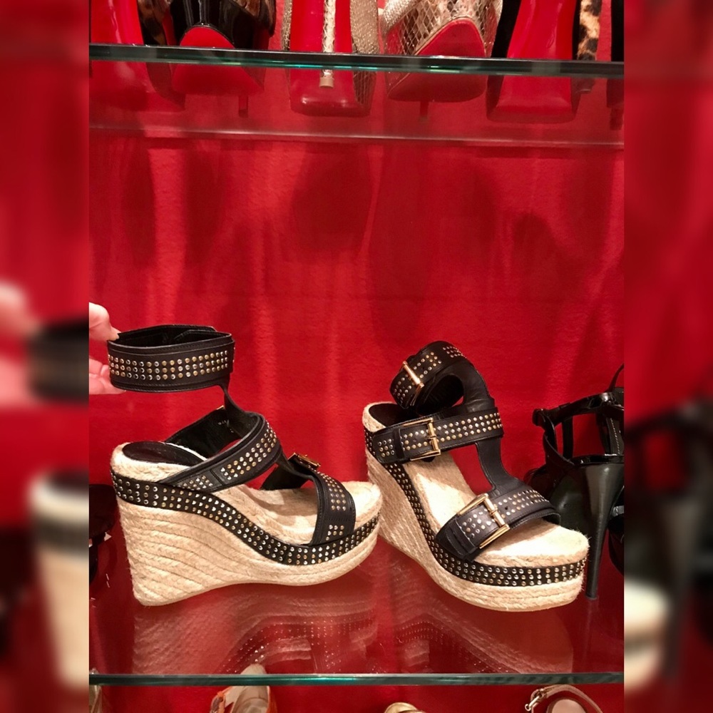 * Authentic Alexander McQueen - Espadrille Wedge
